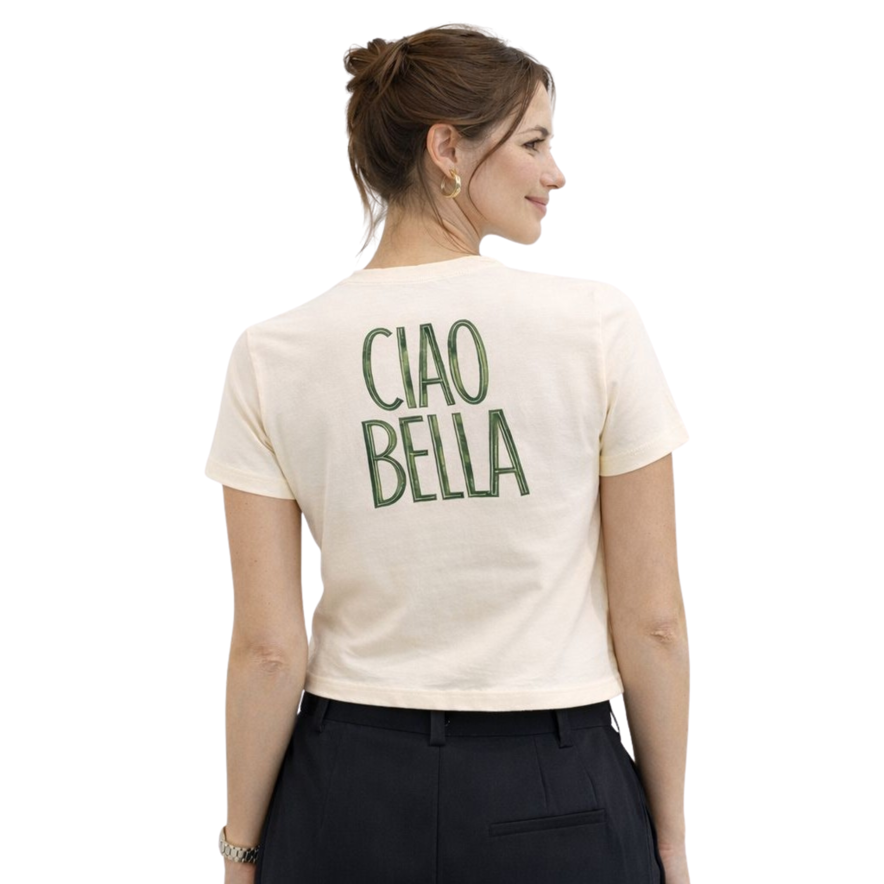 Playera Corta Ciao Bella