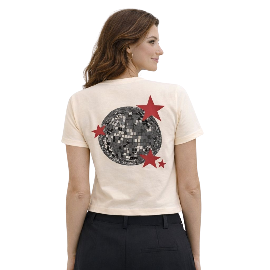 Playera Corta Midnight Disco