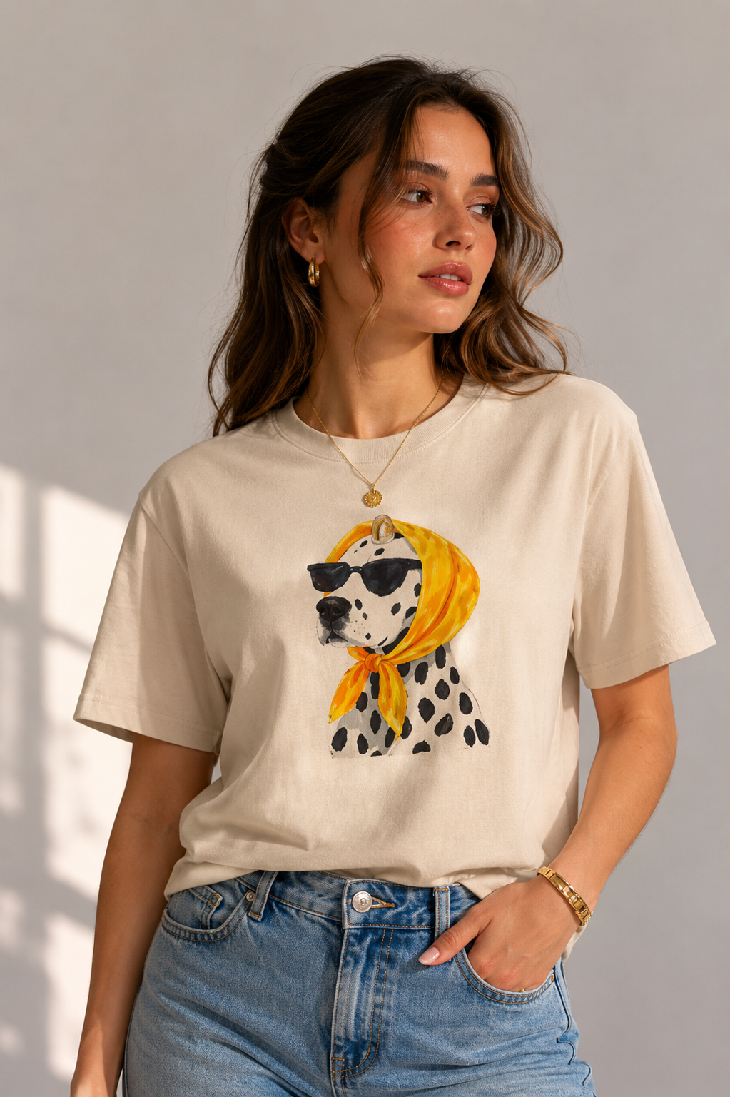 Chic Dalmatian Tee
